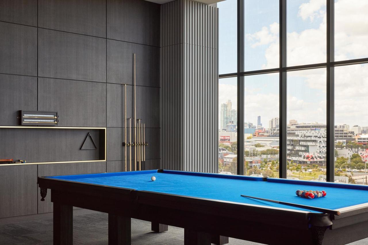 โอ๊ควูด พรีเมียร์ เมลเบิร์น Aparthotel ภายนอก รูปภาพ A pool table