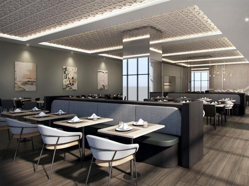 โอ๊ควูด พรีเมียร์ เมลเบิร์น Aparthotel ภายนอก รูปภาพ The interior of the restaurant