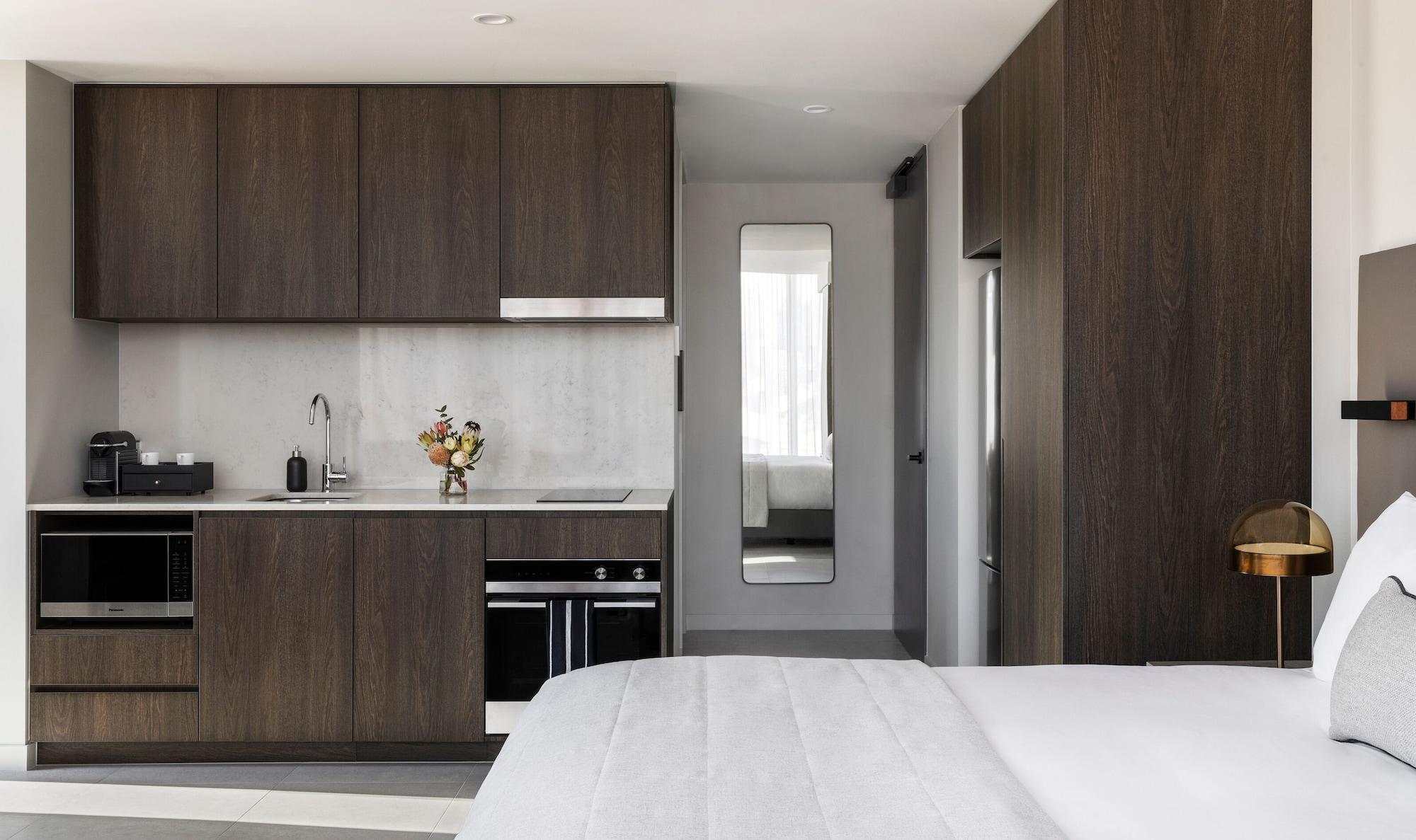 โอ๊ควูด พรีเมียร์ เมลเบิร์น Aparthotel ภายนอก รูปภาพ A typical studio apartment