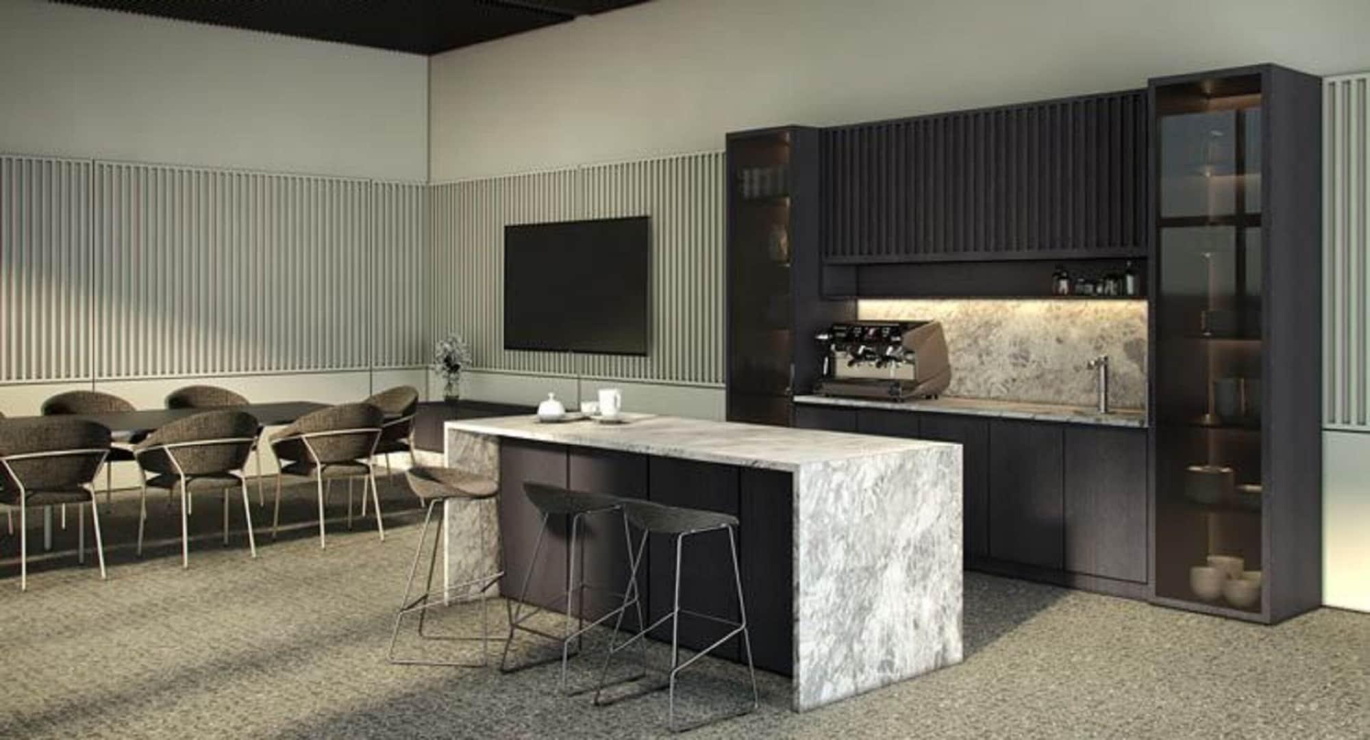 โอ๊ควูด พรีเมียร์ เมลเบิร์น Aparthotel ภายนอก รูปภาพ The kitchen at the new home of the National Portrait Gallery
