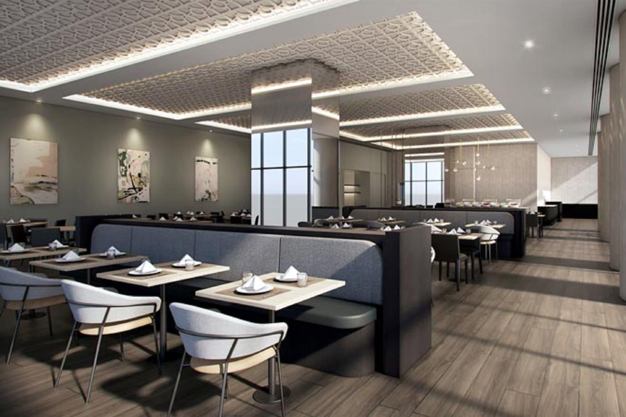 โอ๊ควูด พรีเมียร์ เมลเบิร์น Aparthotel ภายนอก รูปภาพ The interior of the restaurant