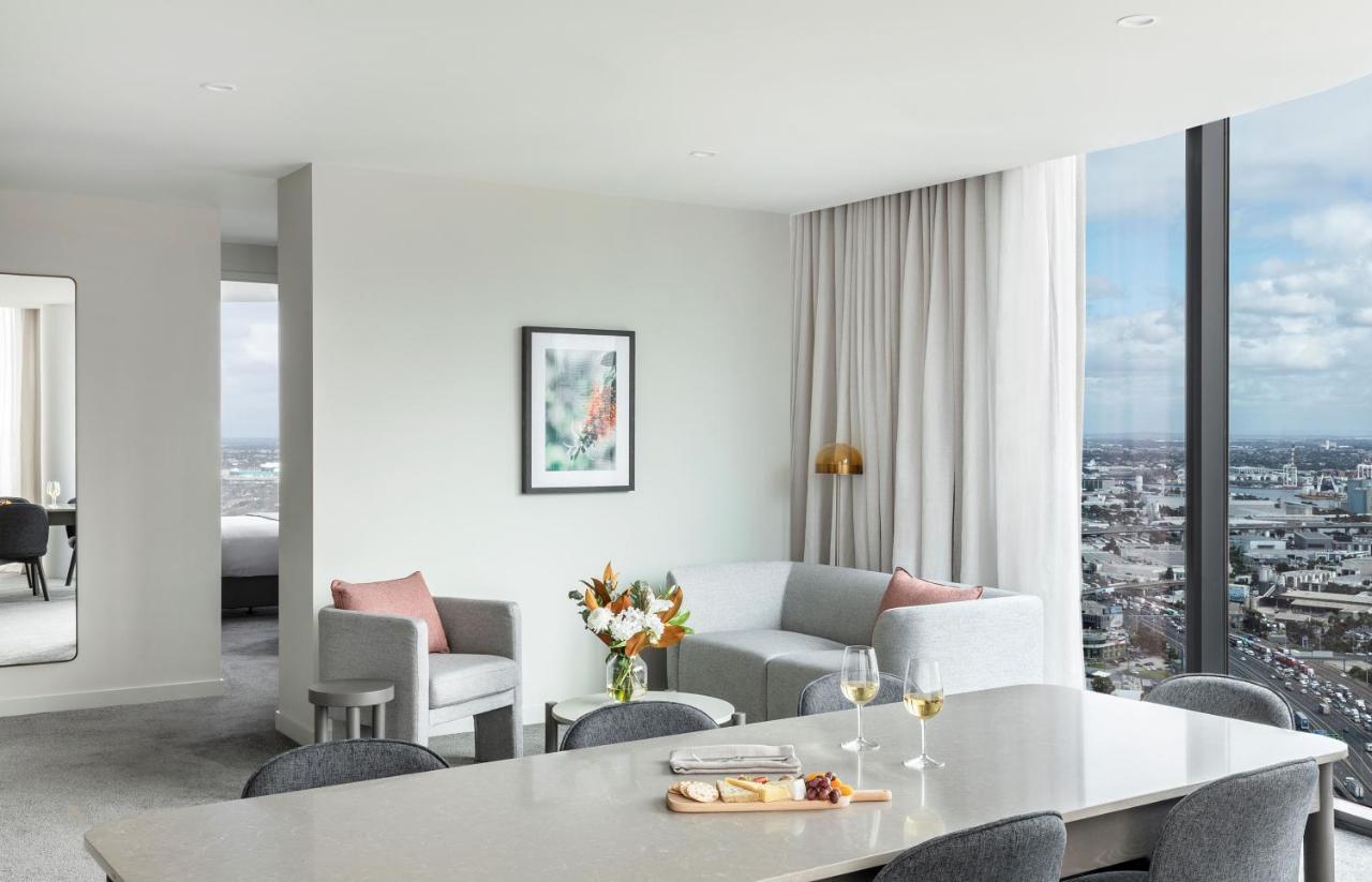 โอ๊ควูด พรีเมียร์ เมลเบิร์น Aparthotel ภายนอก รูปภาพ A typical apartment interior