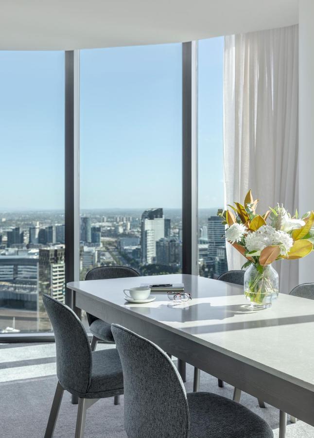 โอ๊ควูด พรีเมียร์ เมลเบิร์น Aparthotel ภายนอก รูปภาพ View from a typical apartment